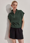 Fulton Cropped Knit- Forest Glade