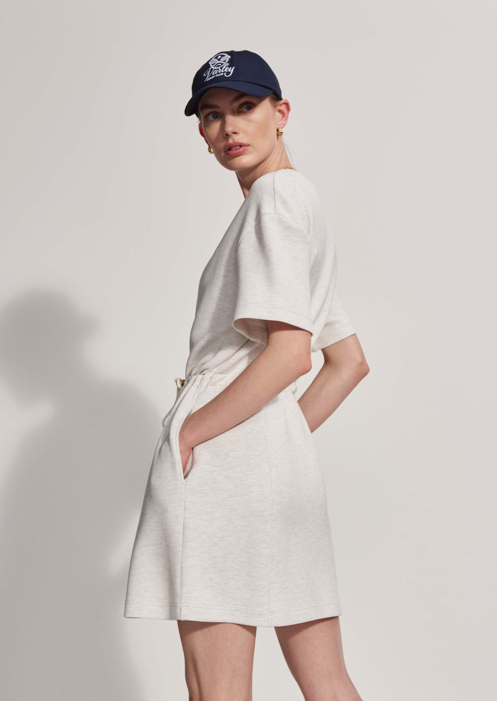 Maple DoubleSoft Dress- Ivory Marl