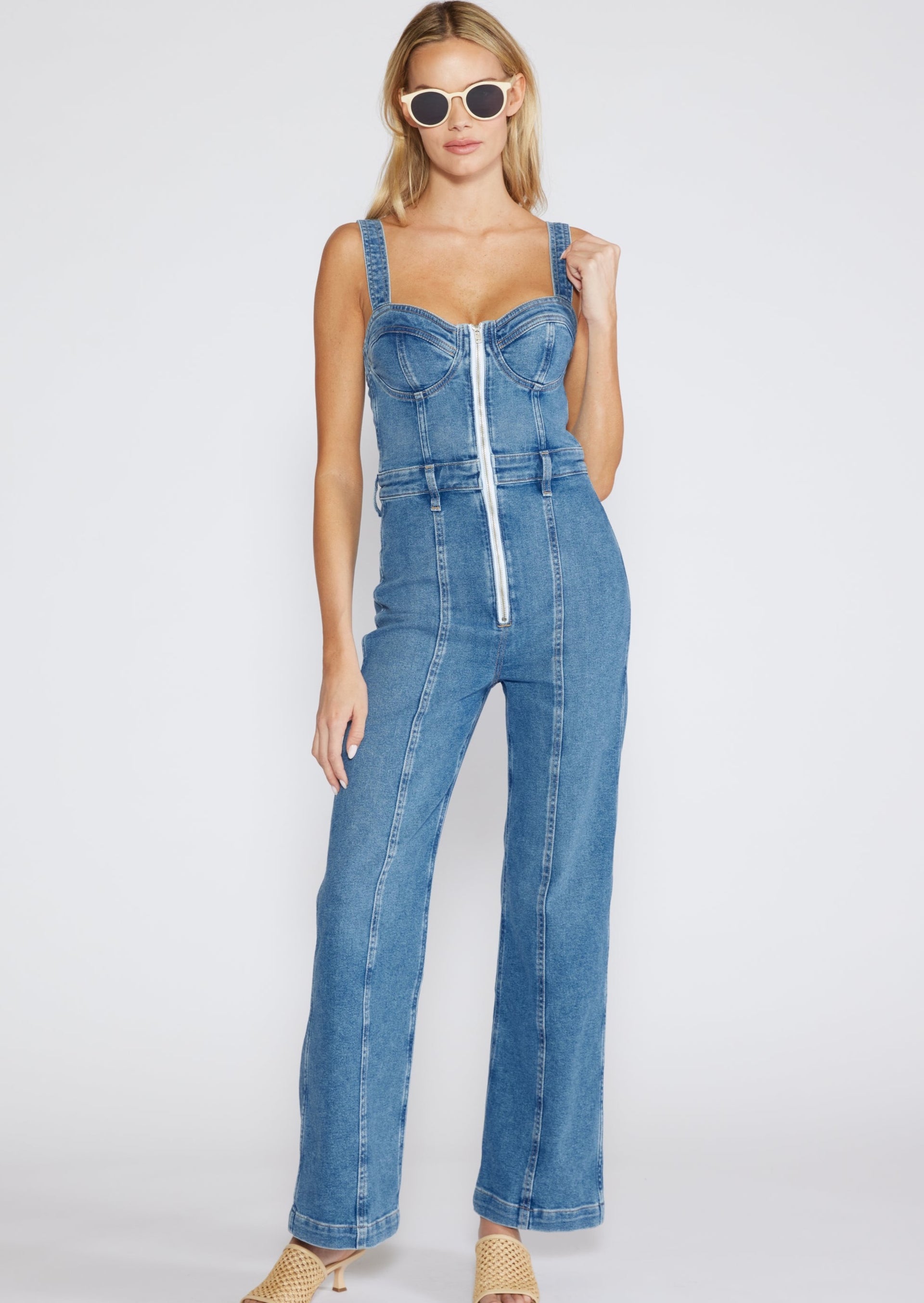 Anna Bustier Jumpsuit- Coba