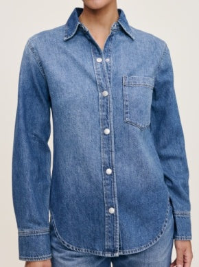 Ines Denim Shirt- Lapiz