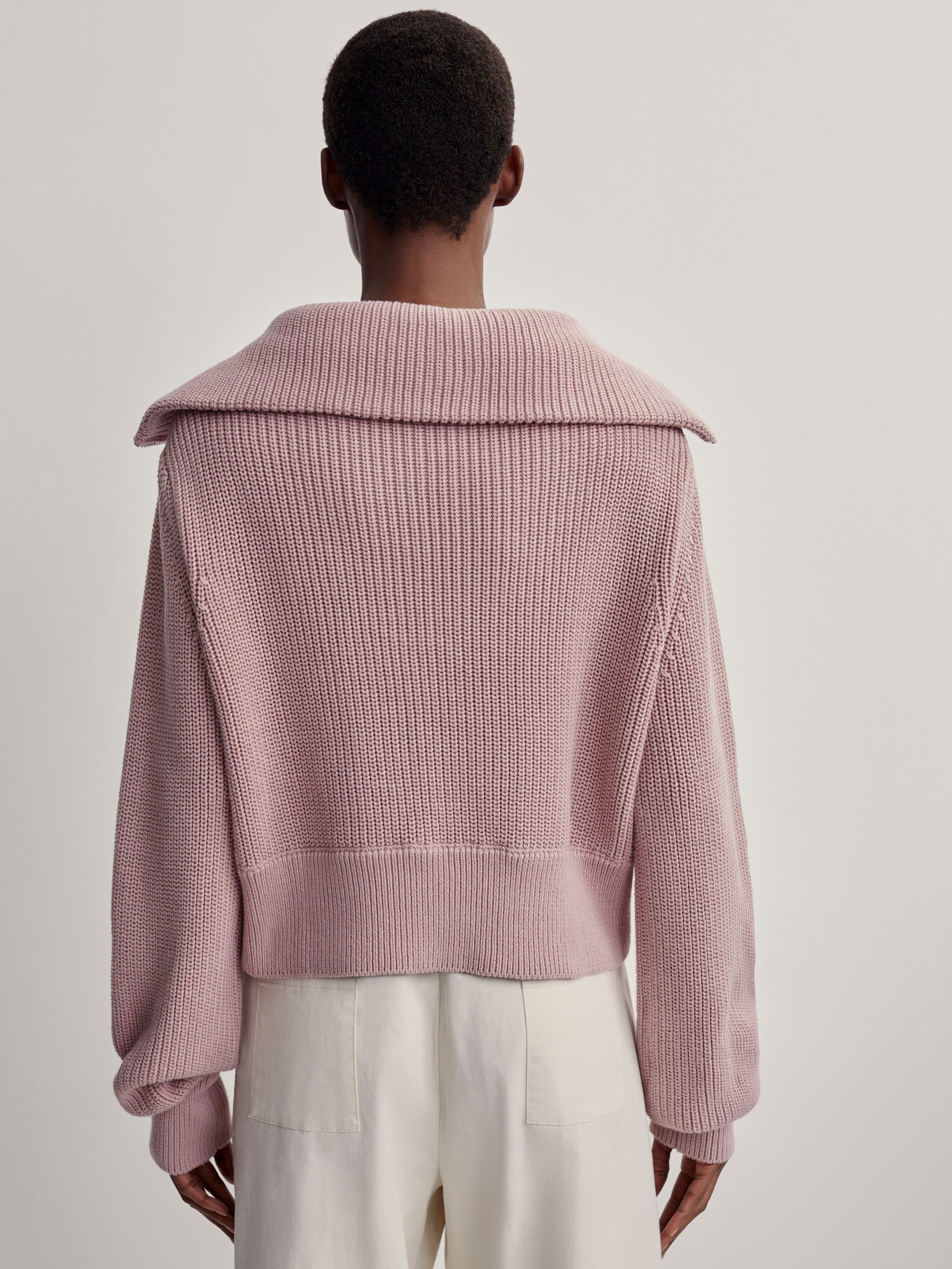 Mentone Knit- Pale Mauve