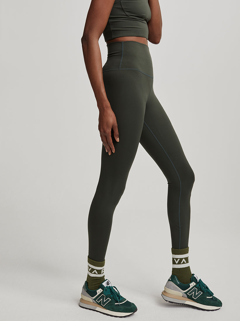 Always High Legging 25"- Darkest Spruce **FINAL SALE**
