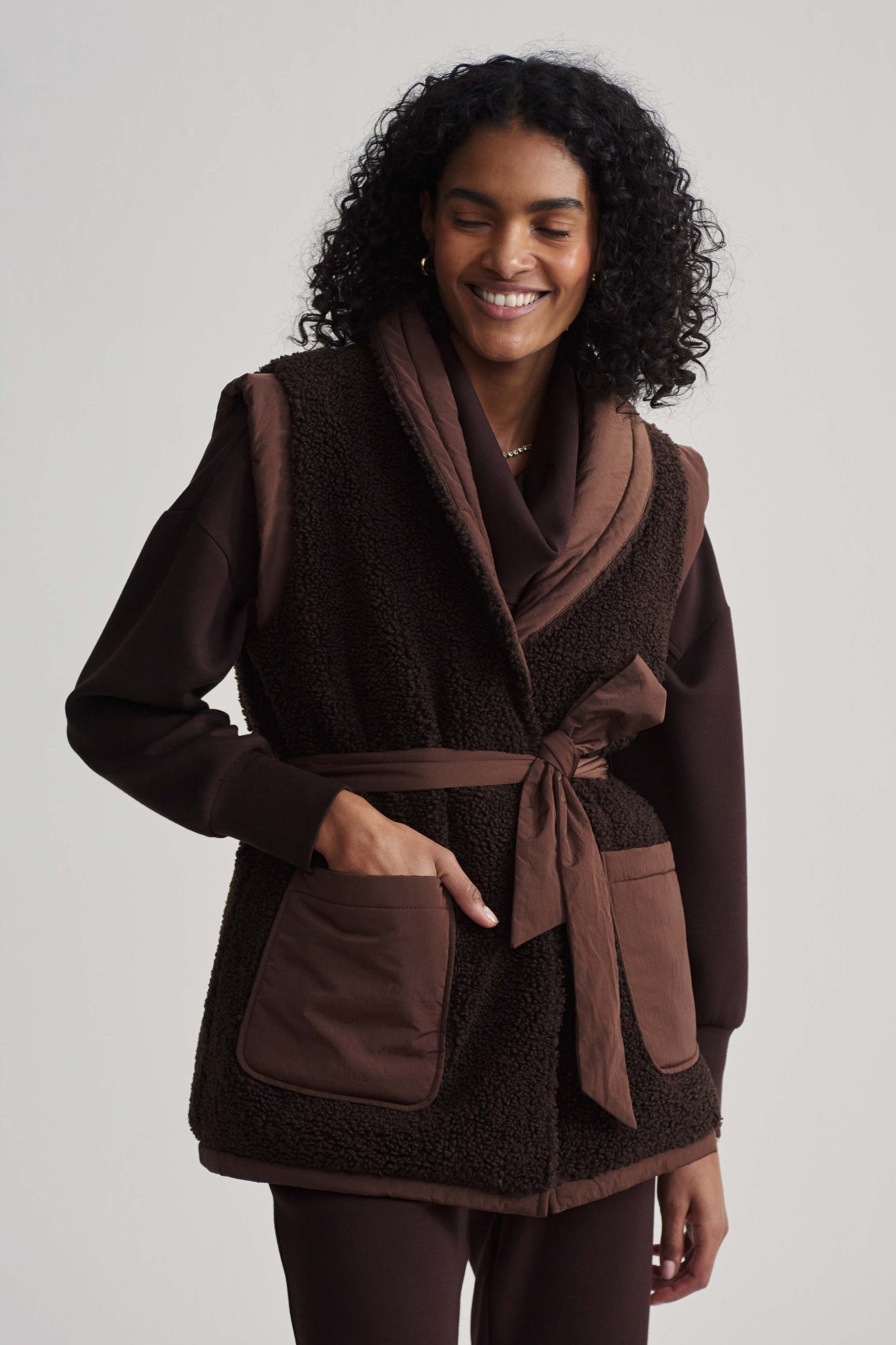 Lanville Reversible Giet- Chestnut/Coffee Bean **Final Sale**