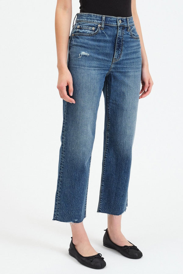 Sundaze High-Rise Crop Jean- Socialite Vintage