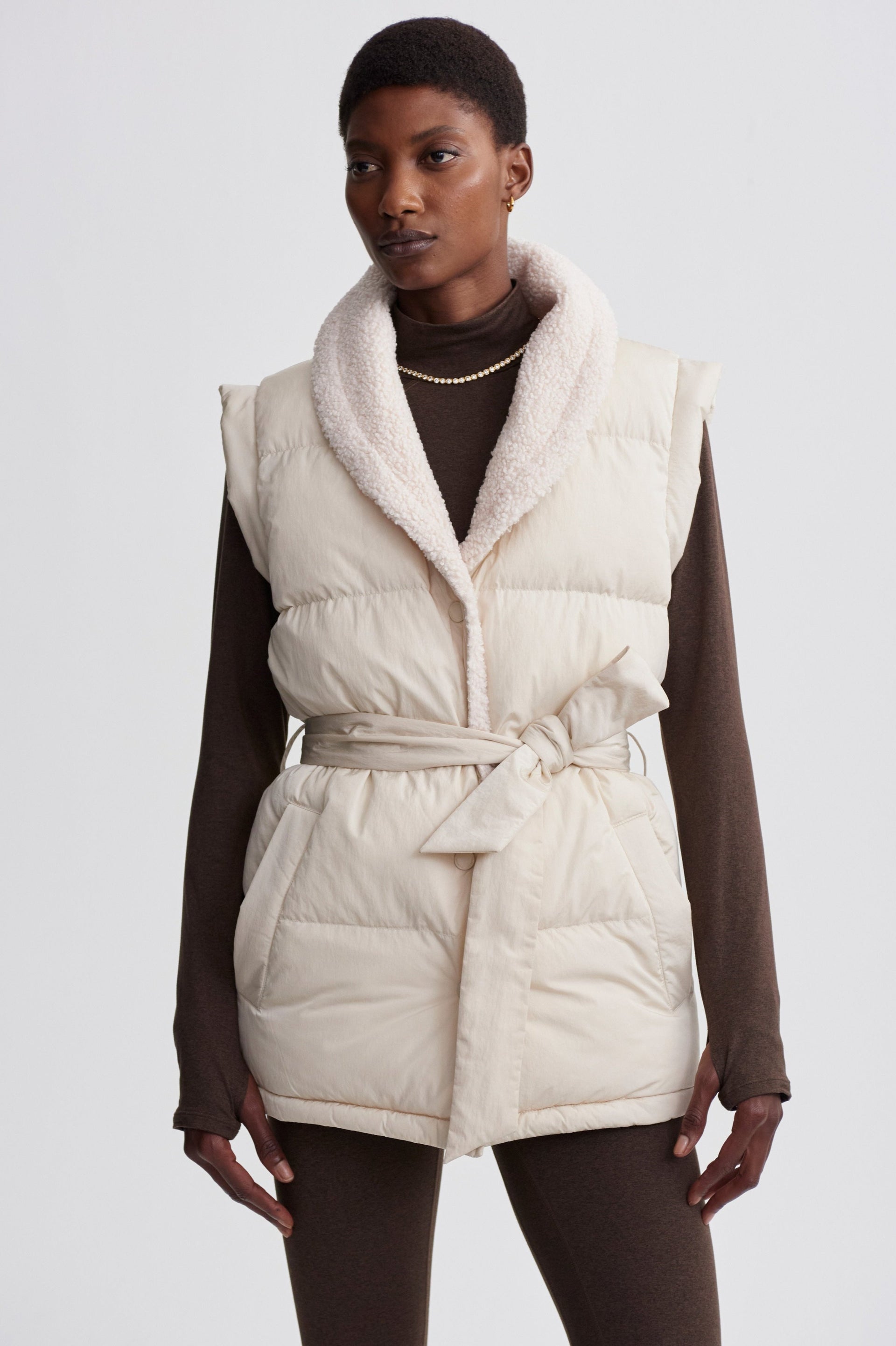 Lanville Reversible Gilet- Sandshell **Final Sale**