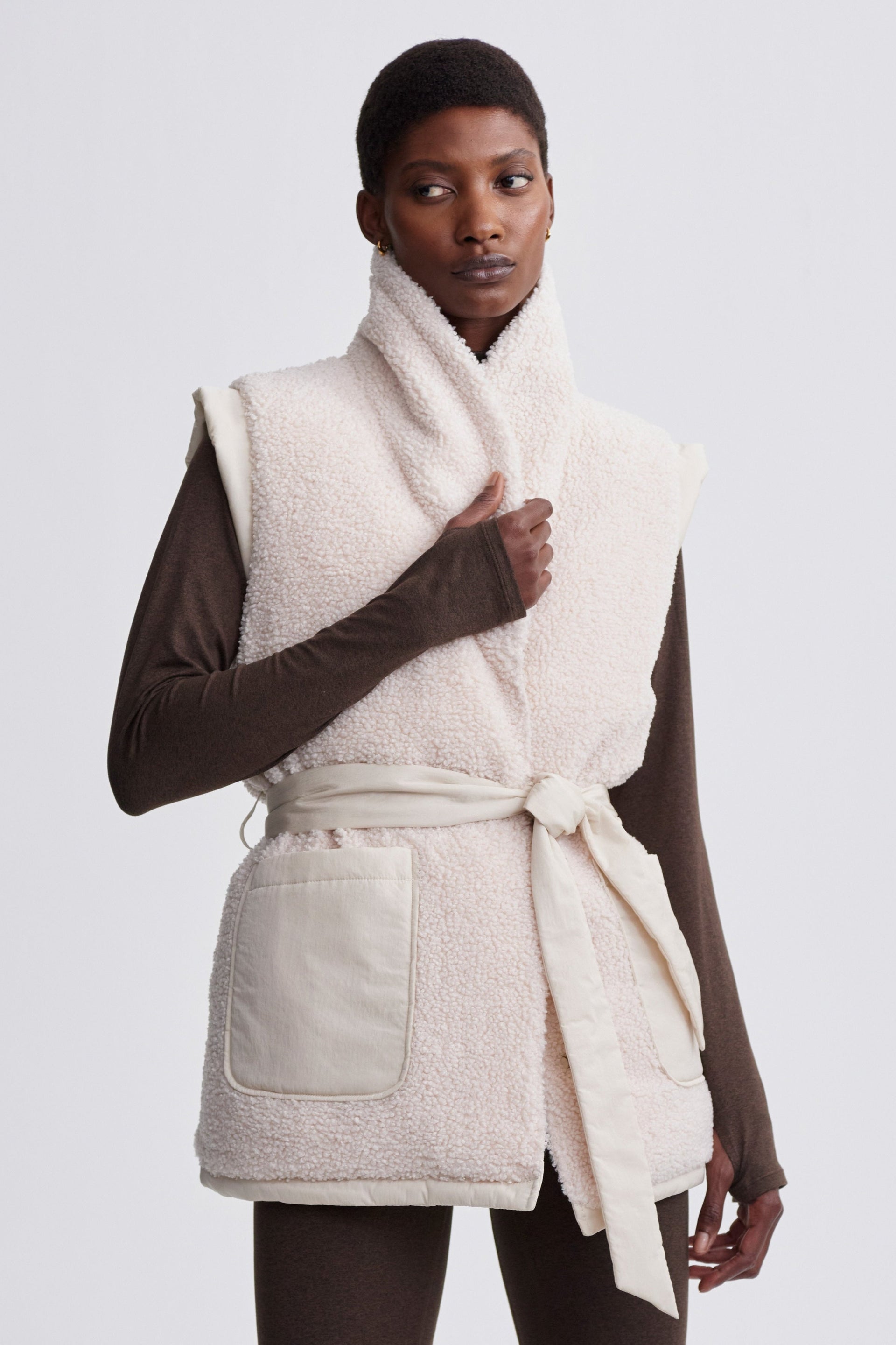Lanville Reversible Gilet- Sandshell **Final Sale**