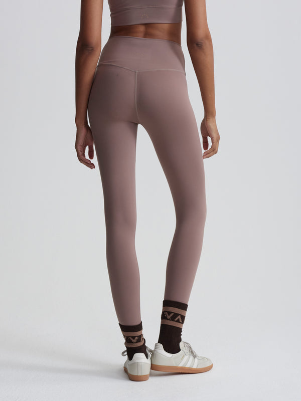 Freesoft High Rise Legging 25- Deep Taupe