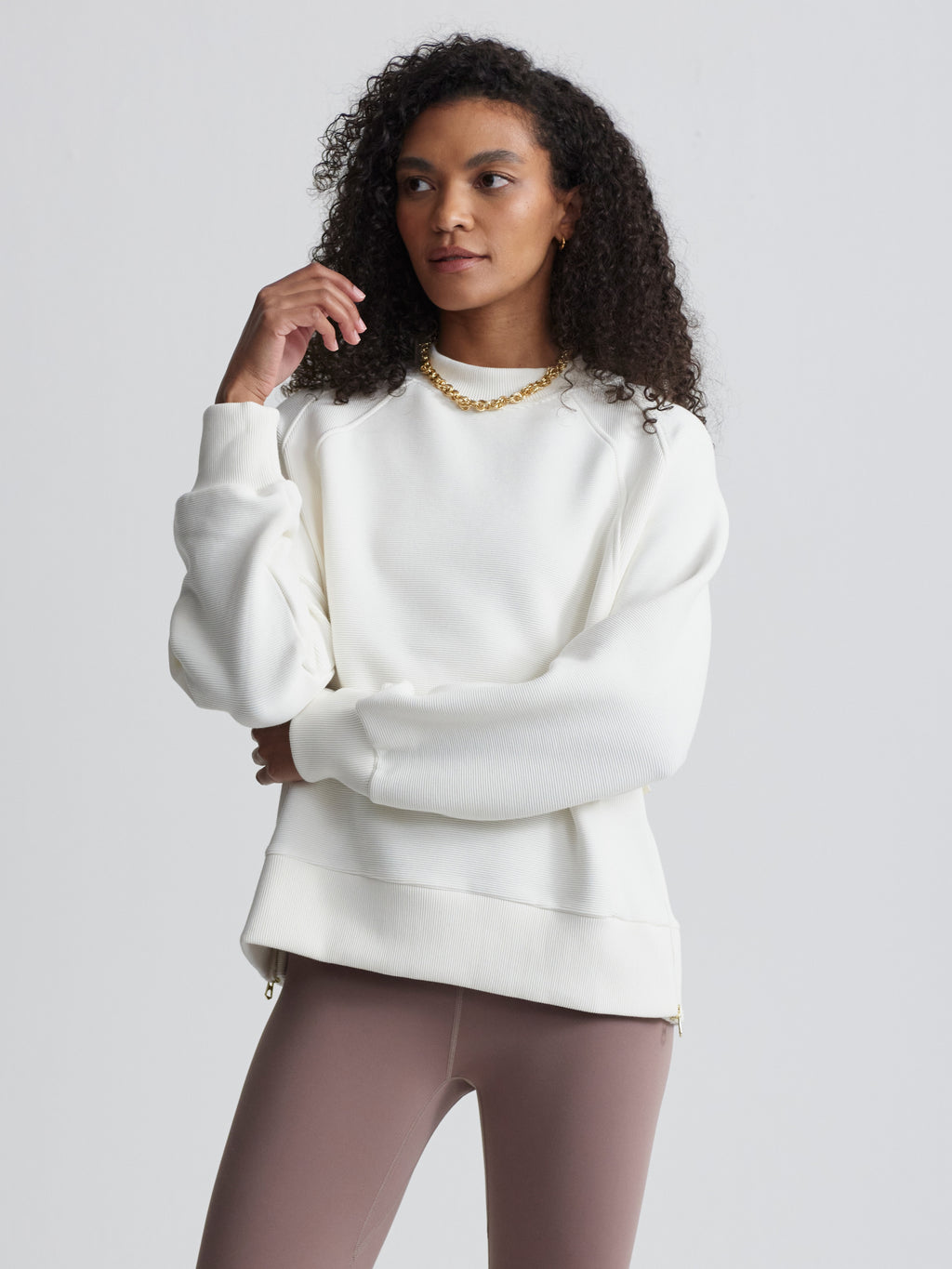 Goulding Sweatshirt- Ivory