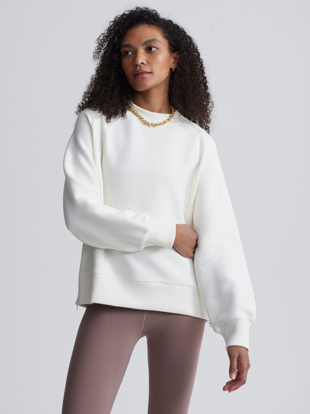 Goulding Sweatshirt- Ivory