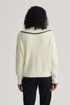 Sibley Soft Knit Jacket- Egret