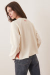 Archive Summit Sweatshirt- Antique White