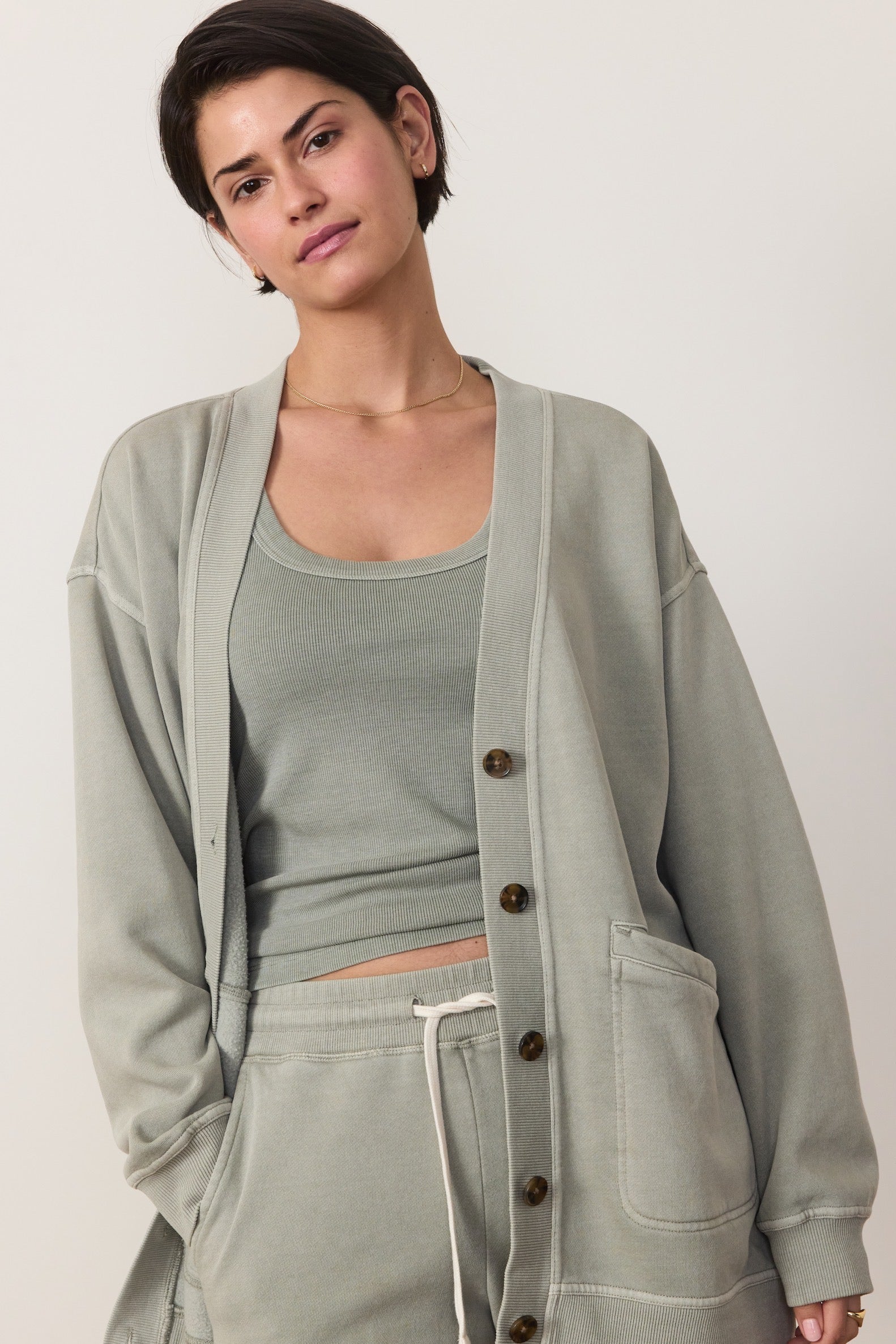Cloud 9 Cardigan- Shadow **Final Sale**