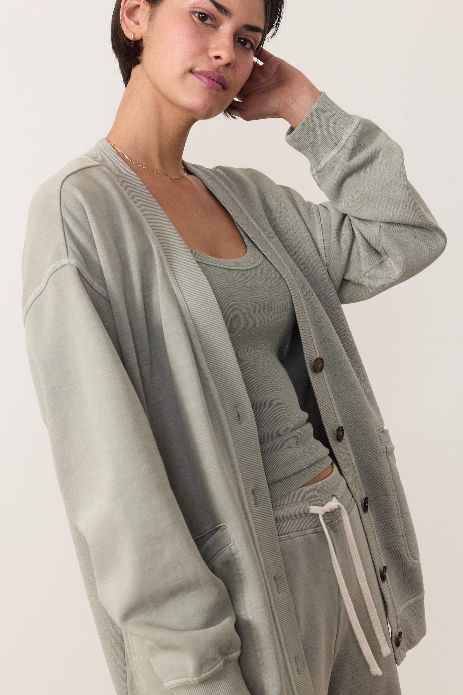 Cloud 9 Cardigan- Shadow **Final Sale**