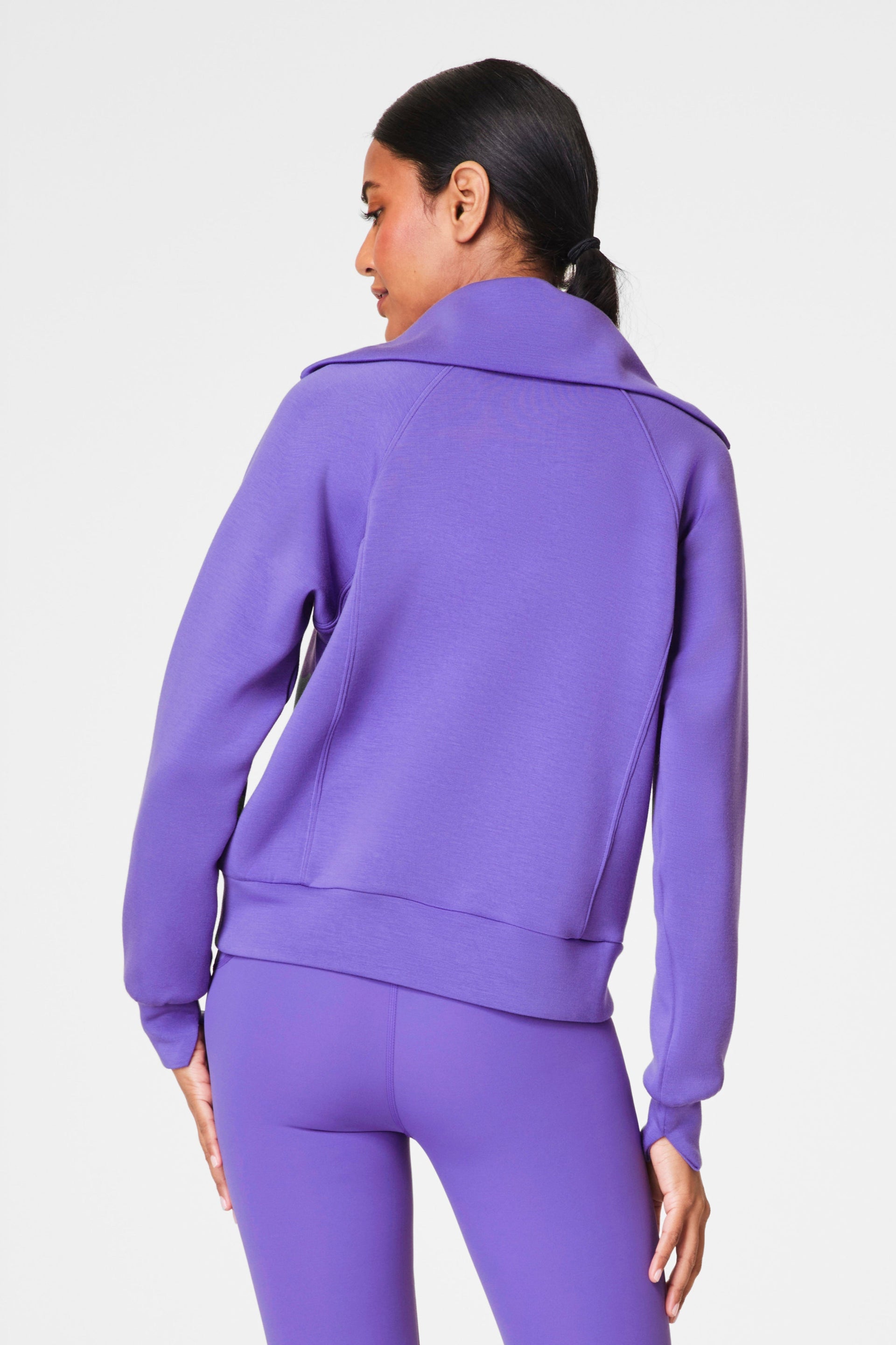 Air Essentials Half Zip- Vibrant Lilac