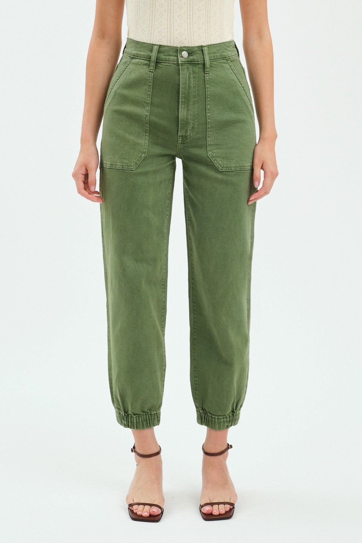 The Champ High Rise Jogger- Clover