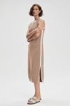 Dwight Tank Knit Dress- Light Taupe
