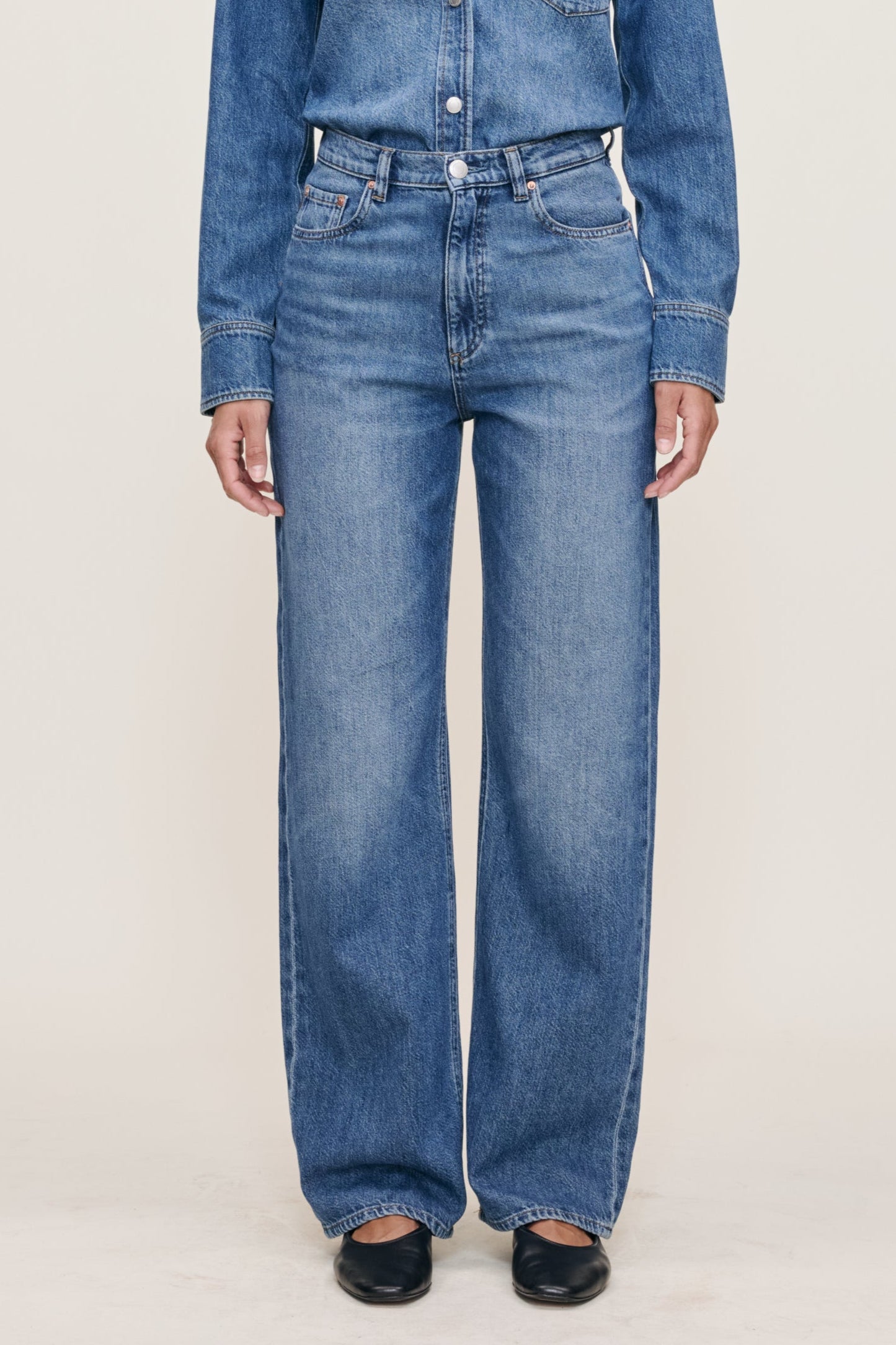 Karmine Refined Wide Leg: High Rise 31"