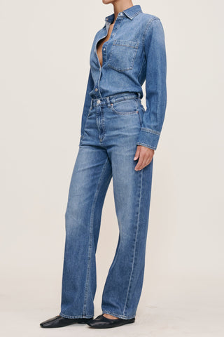 Karmine Refined Wide Leg: High Rise 31&quot;