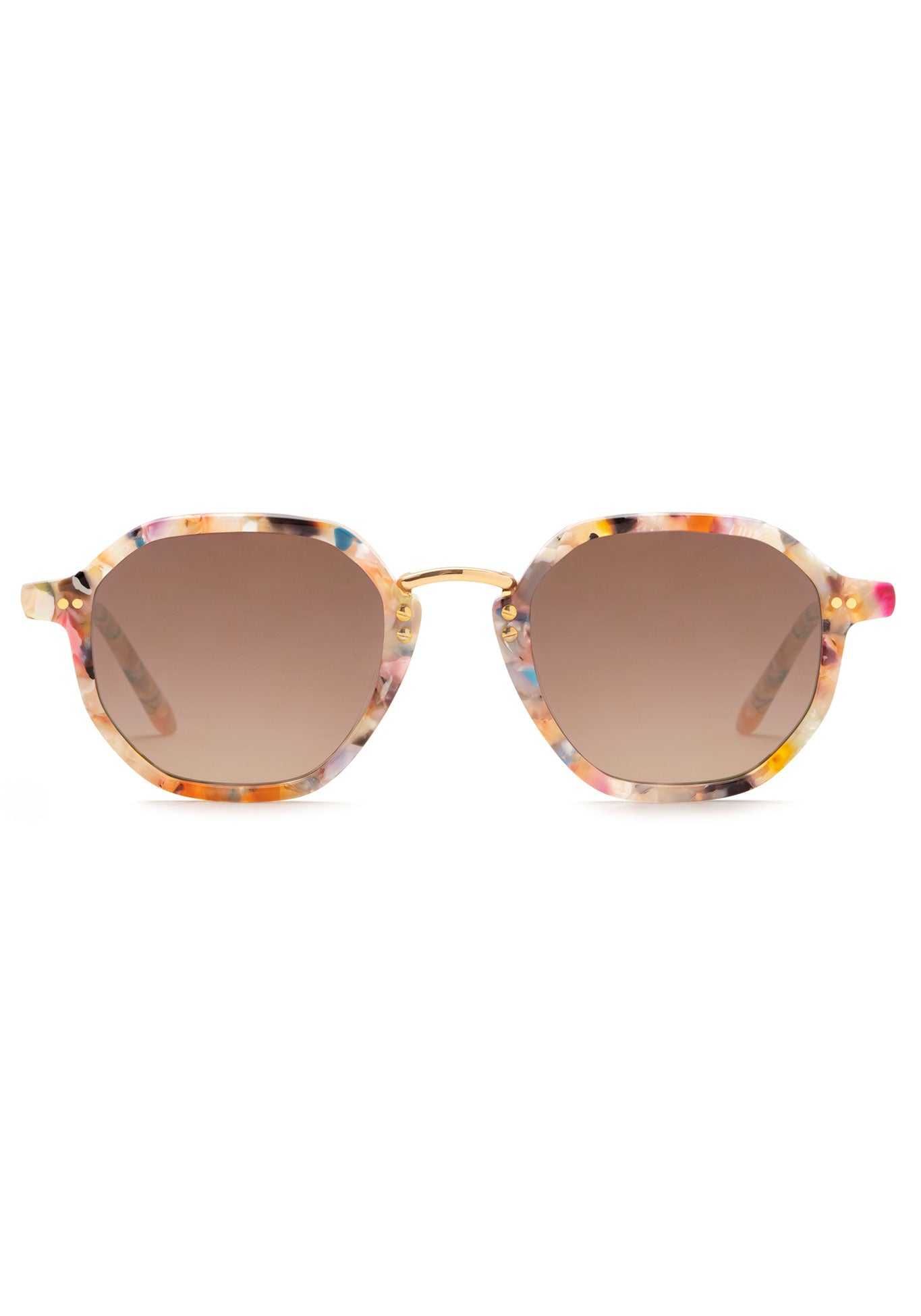 Dakota Square Sunglasses- Gelato 24K Mirrored