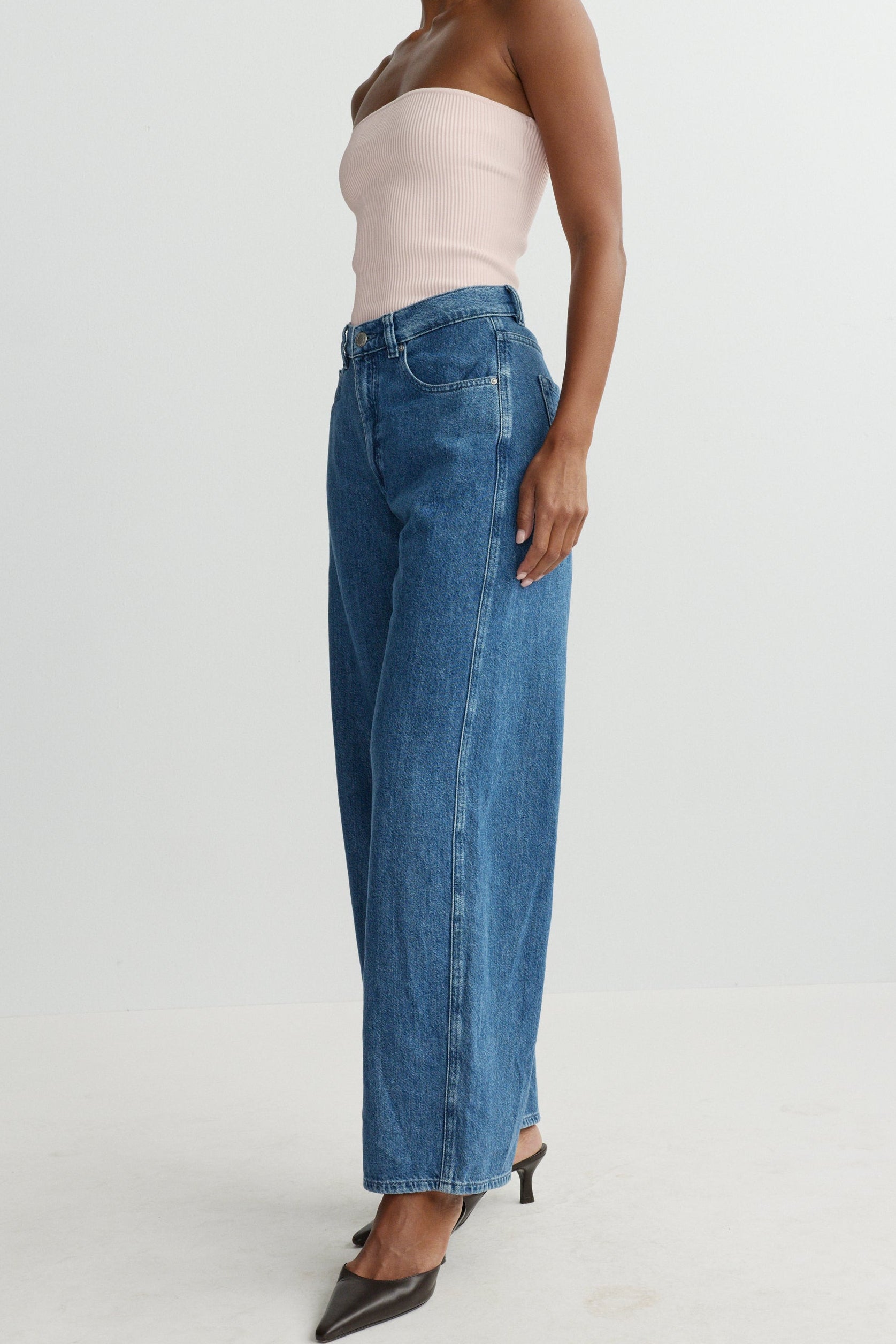 Taylor Relaxed Barrel High Rise 28'- Terra Blues