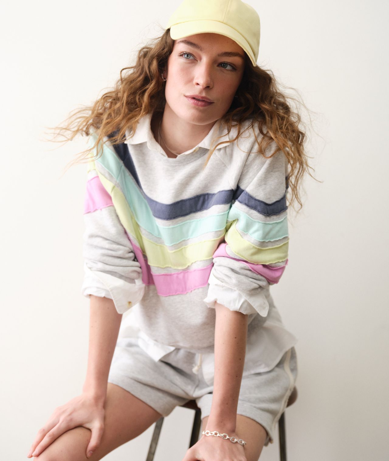 Cloud 9 Terry Sweatshirt- Heather Grey