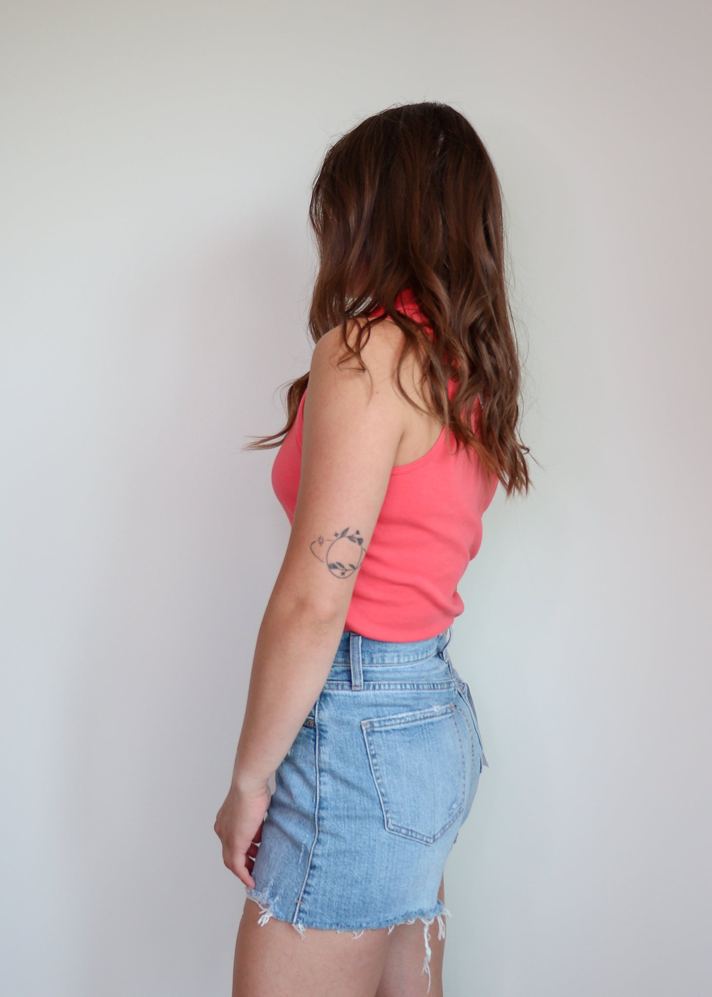 Maeve Distressed Denim Shorts—Pier Vintage**FINAL SALE**