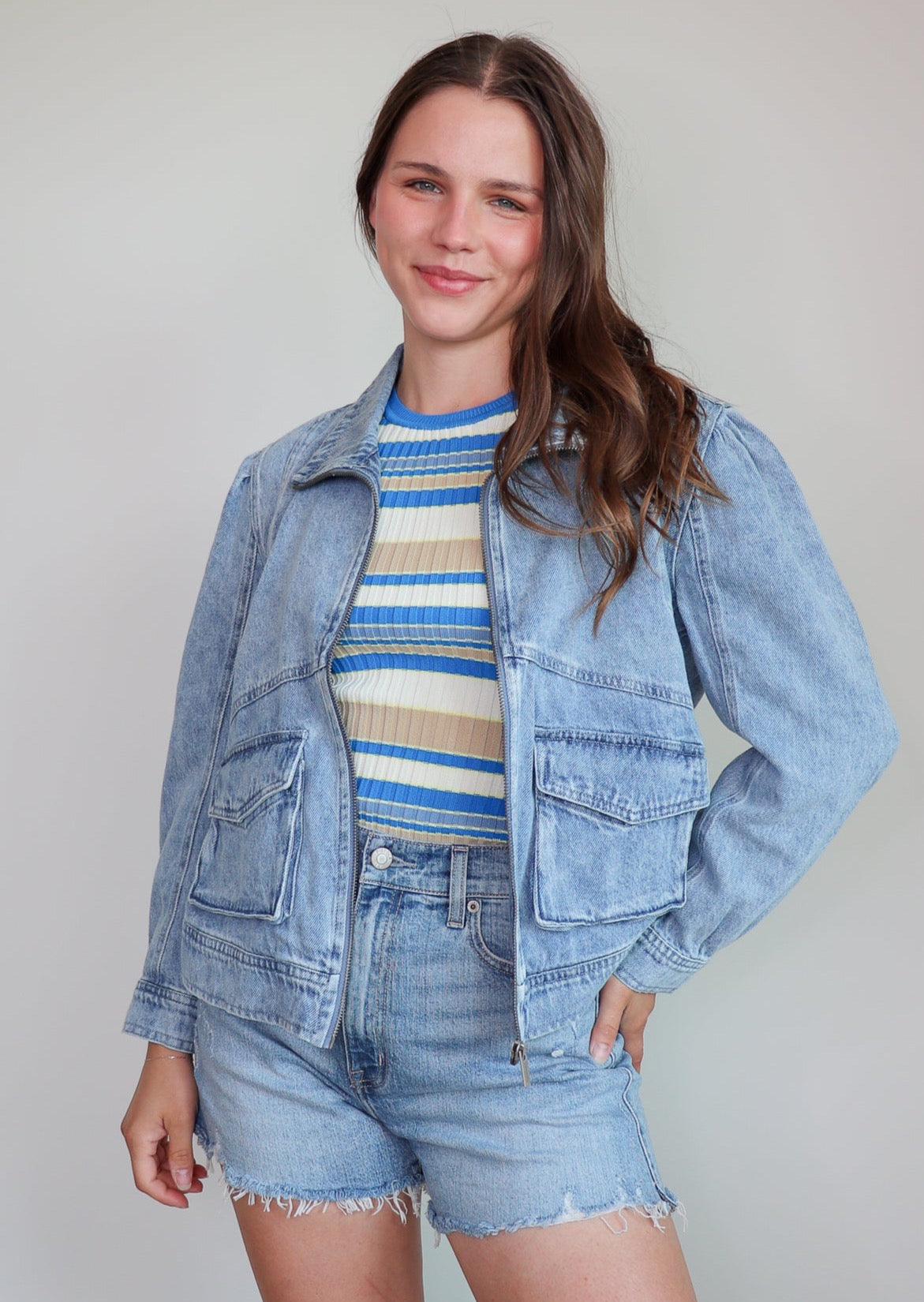 Capri Denim Jacket