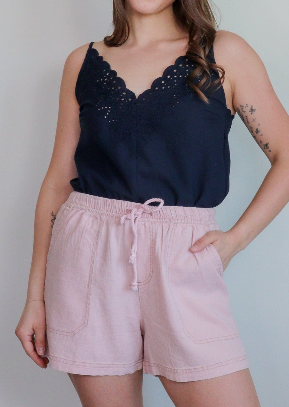 Luella Short—Pink Patina**Final sale**