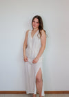 Loretta Dress- White Sand**FINAL SALE**