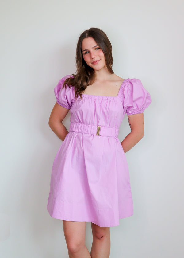 Dita Mini Dress—Lilac