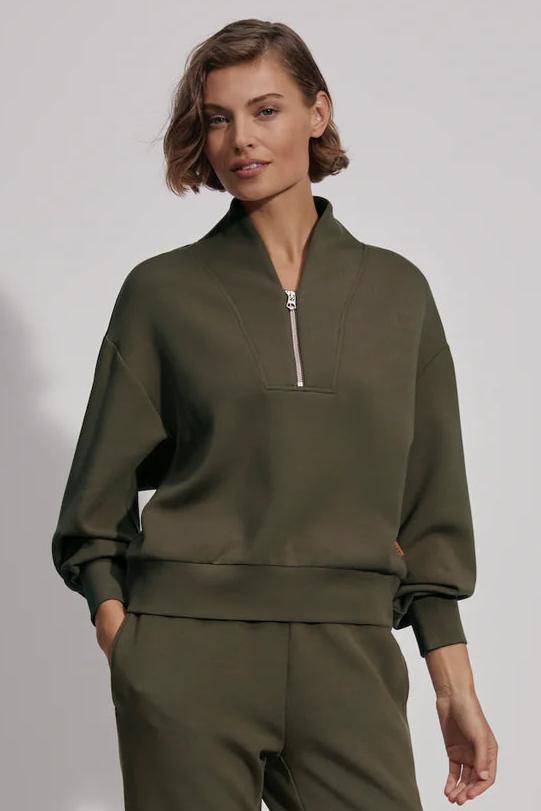 Davidson Sweatshirt- Olive Night