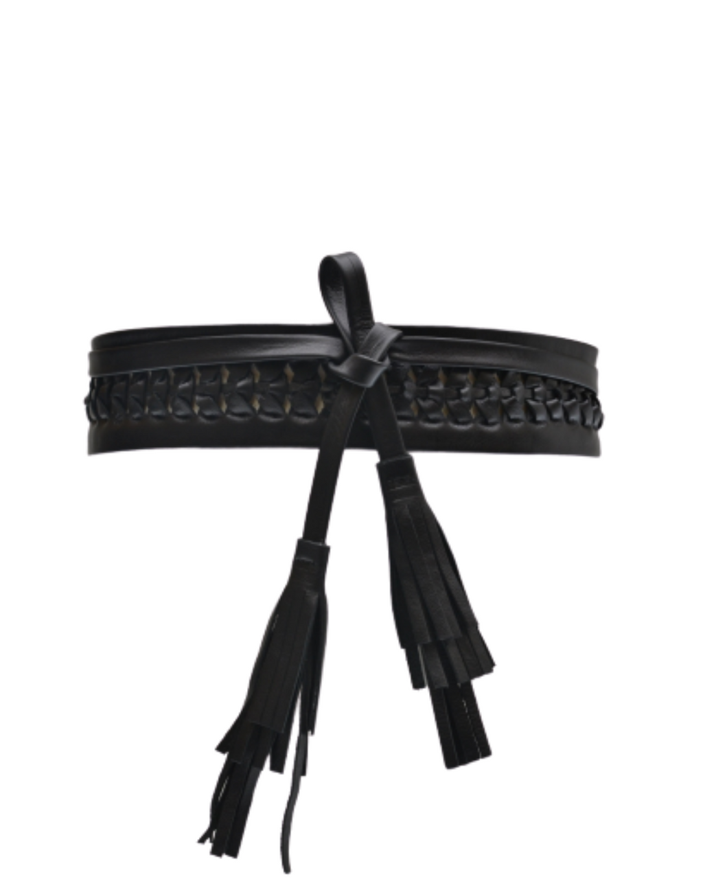 Ava Wrap Belt- Black