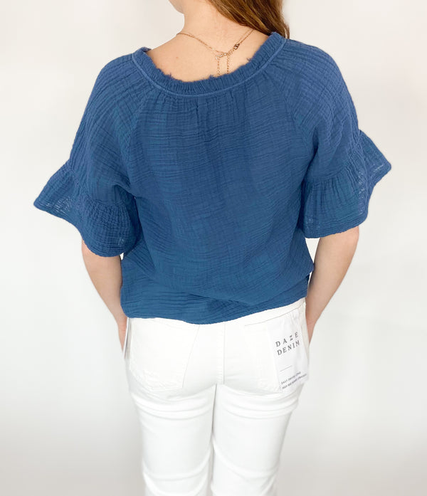 Savanah Double Gauze Top *FINAL SALE*