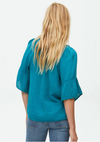 Savanah Double Gauze Top- Teal *FINAL SALE*