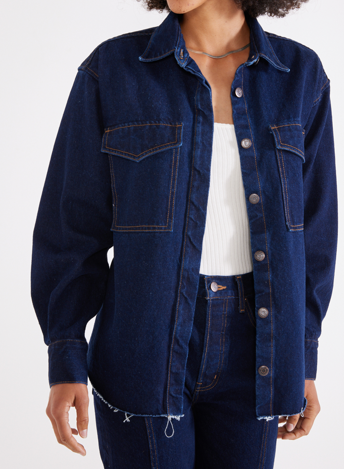 Anary Dark Denim Shirt