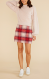 Sophie Plaid Mini Skirt