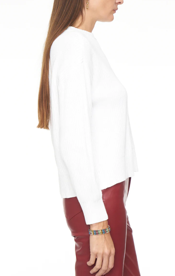 Eva Cold Shoulder Ivory Sweater ***Final Sale***