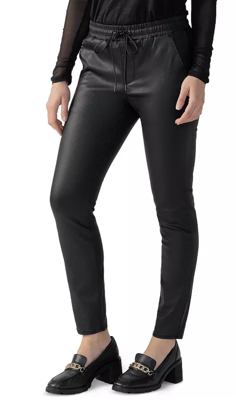 Pull On Hayden Black Faux Leather Pant
