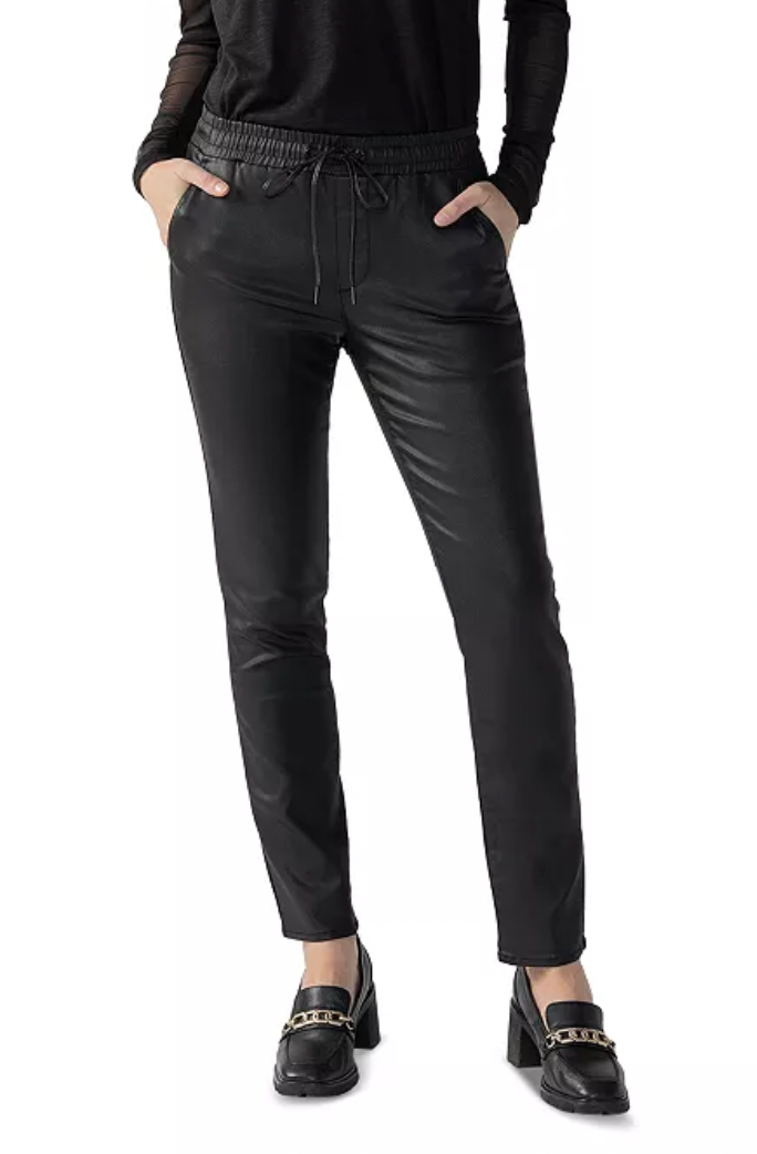 Pull On Hayden Black Faux Leather Pant