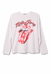 Rolling Stones Band Lick Crew Long Sleeve