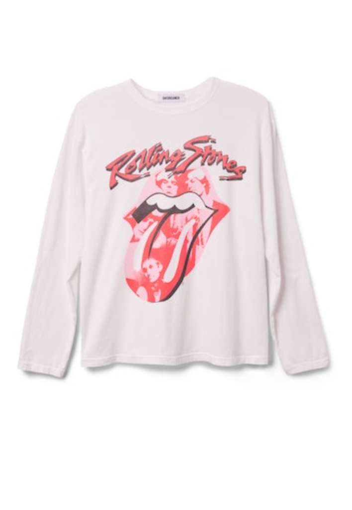 Rolling Stones Band Lick Crew Long Sleeve**FINAL SALE**