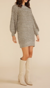 Baxter Knit Sweater Dress- Khaki