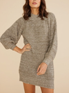 Baxter Knit Sweater Dress- Khaki