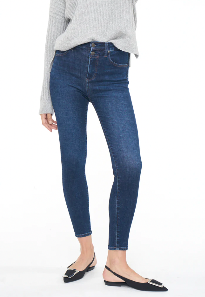 Aline Skinny Jeans- Dark Wash