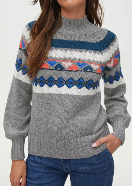 Pernille Turtleneck Fair Isle Sweater