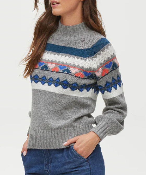 Pernille Turtleneck Fair Isle Sweater