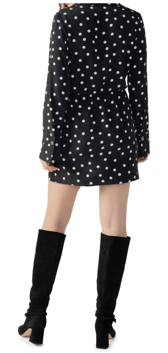 Modern Polka Dot Shirt Dress **FINAL SALE**