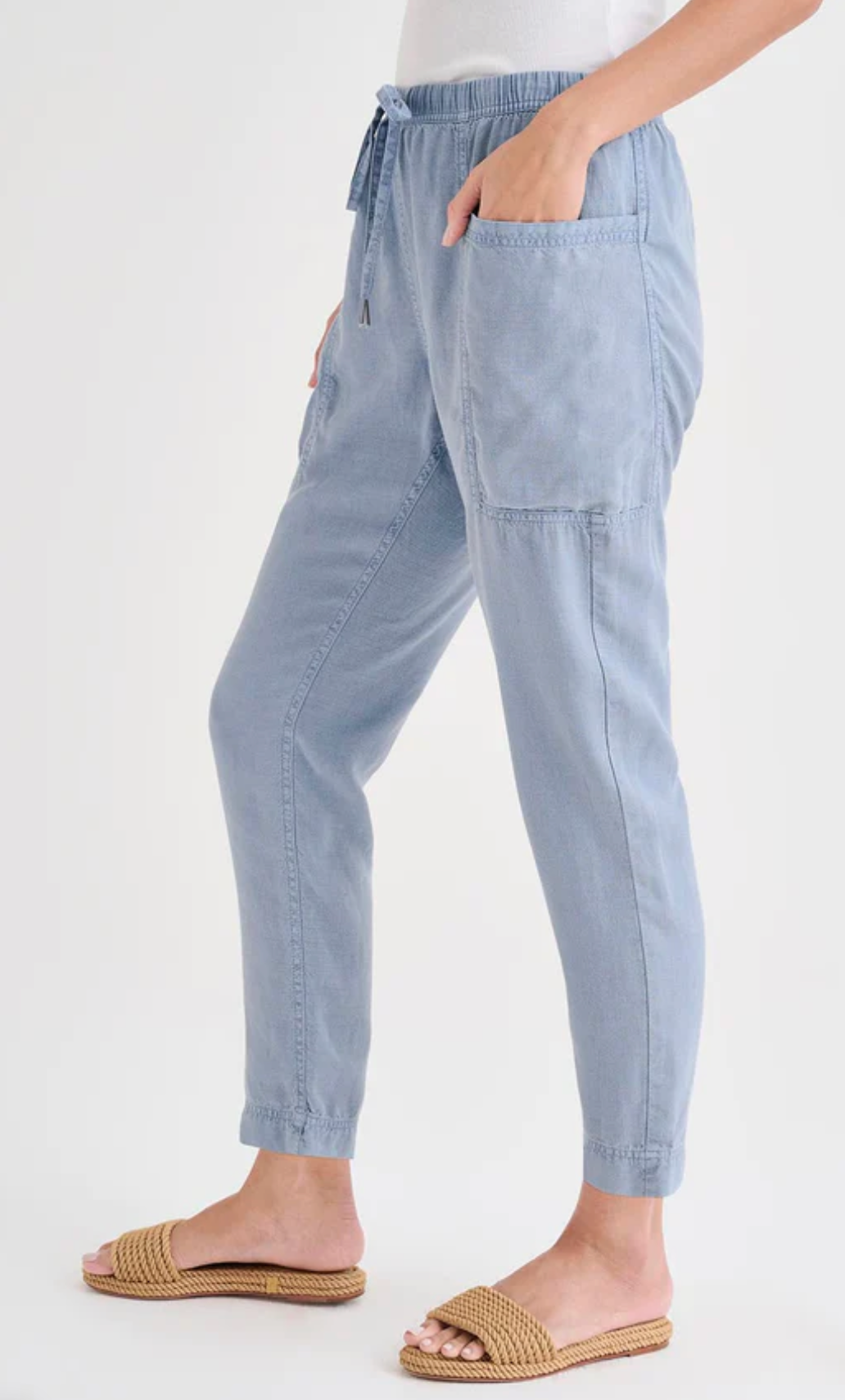 Gia Pant- Dark Chicory**FINAL SALE**