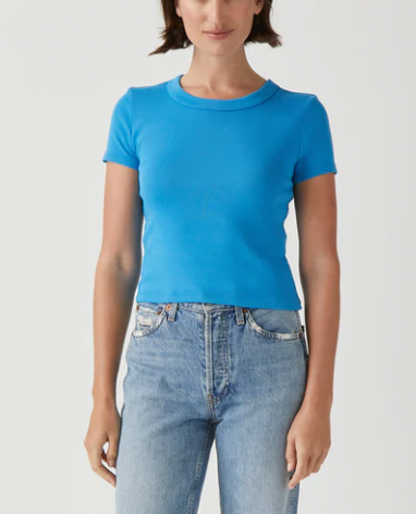 Mimi Cropped Tee- Capri