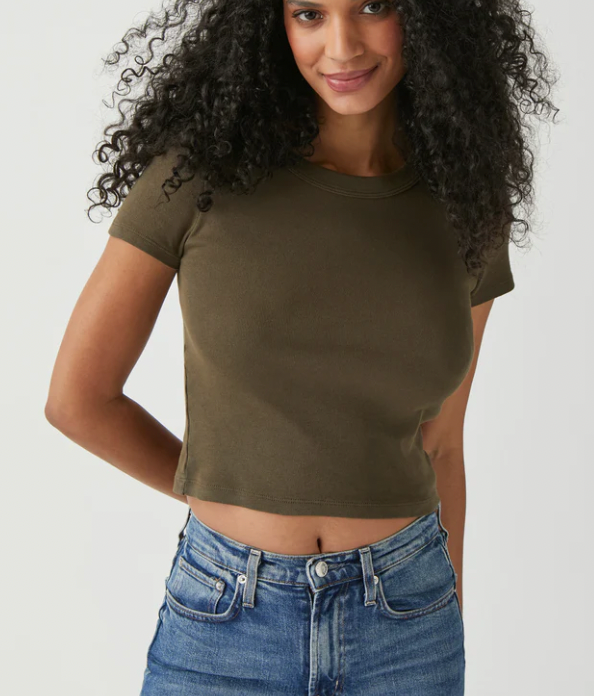 Mimi Cropped Tee- Dolma